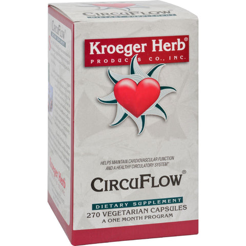 Kroeger Herb Circuflow - 270 Capsules