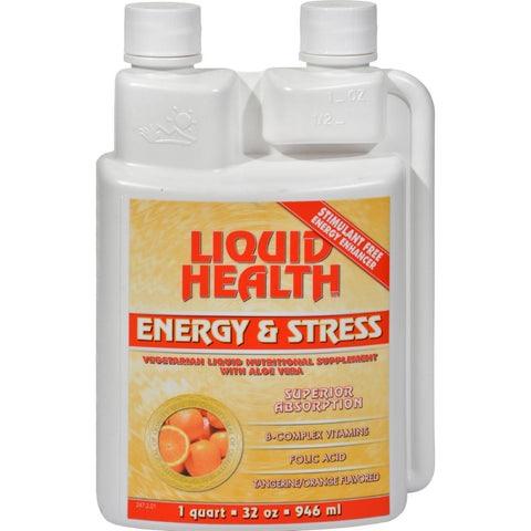 Liquid Health Energy And Stress Tangerine Orange - 32 Fl Oz