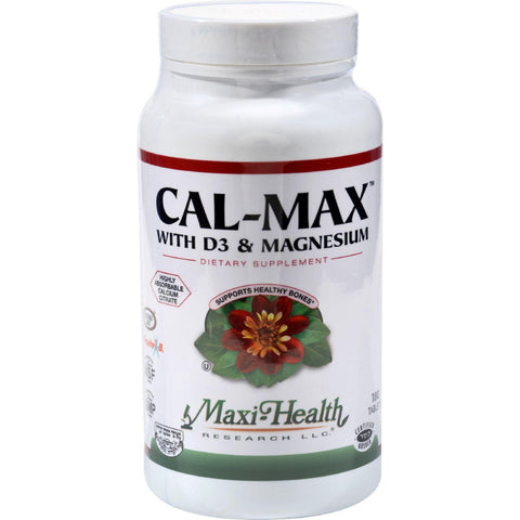 Maxi Health Cal-max With D3 And Magnesium - 180 Tablets