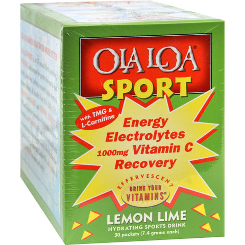 Ola Loa Sport Lemon Lime - 30 Packets