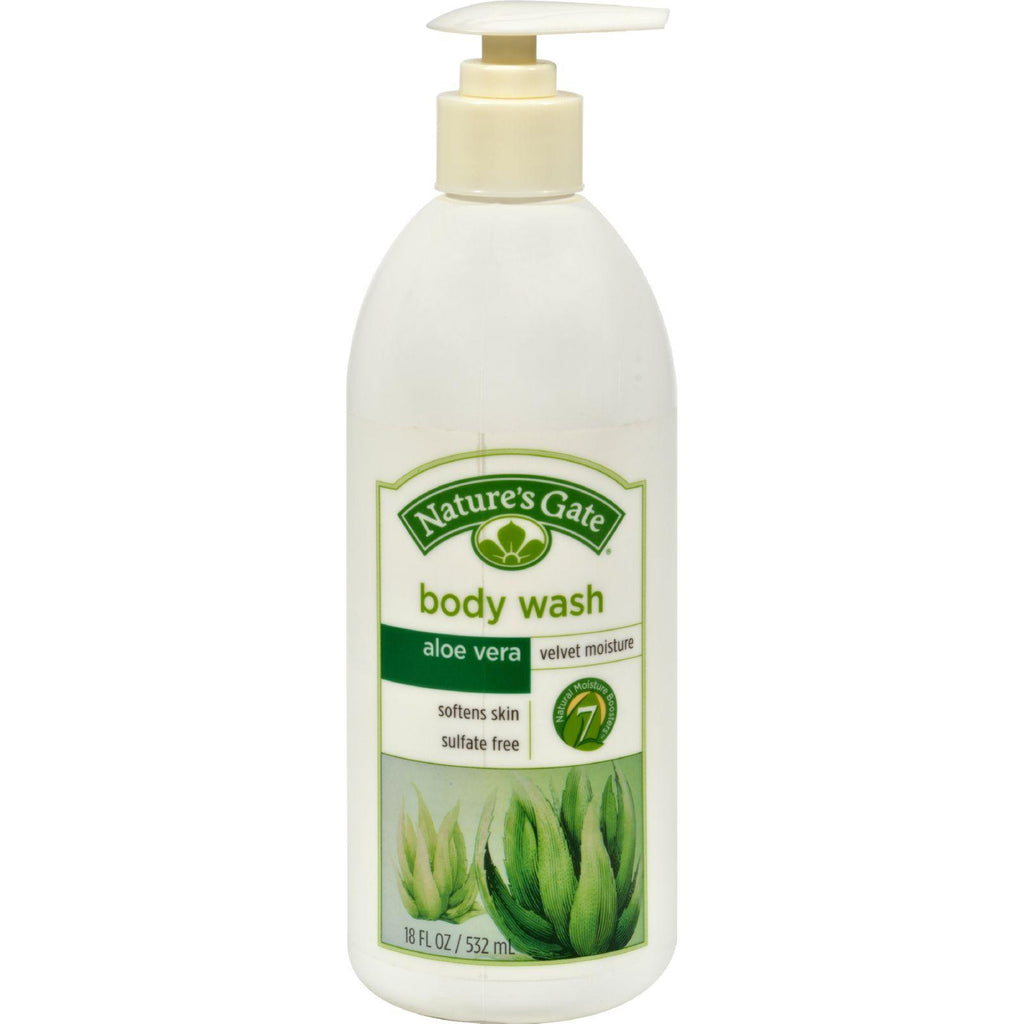 Nature's Gate Aloe Vera Velvet Moisture Body Wash - 18 Fl Oz