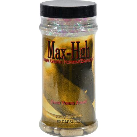 Maximum International Max-high Human Growth Hormone Enhancer - 80 Capsules