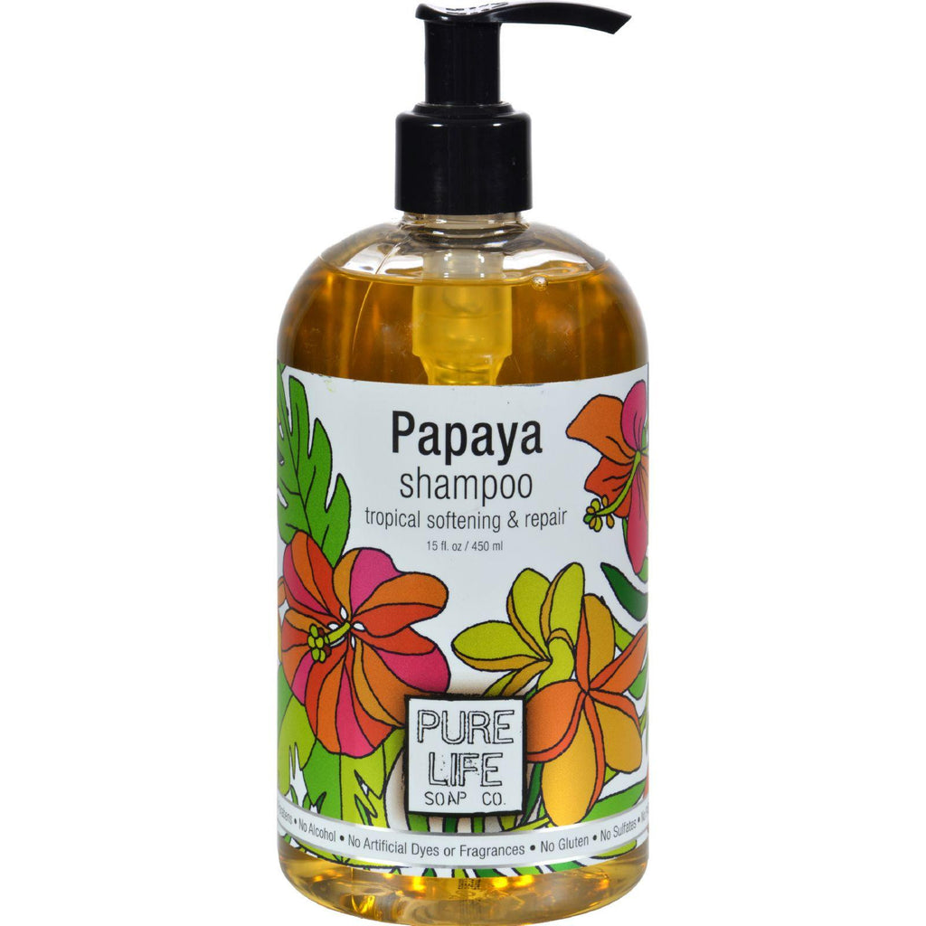 Pure Life Shampoo Papaya - 14.9 Fl Oz