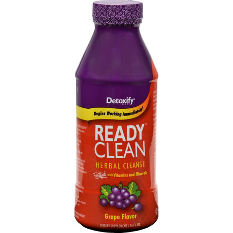 Detoxify Ready Clean Herbal Natural Grape - 16 Fl Oz