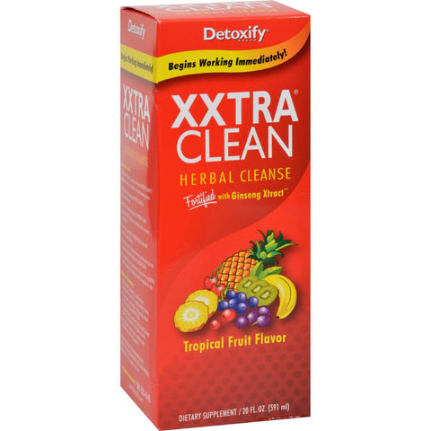 Detoxify Xxtra Clean Herbal Natural Tropical - 4 Fl Oz