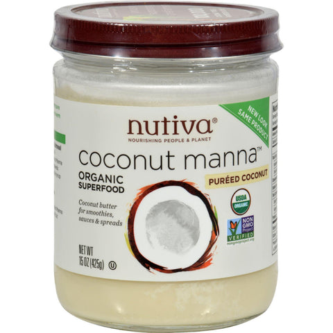 Nutiva Coconut Manna - 15 Oz