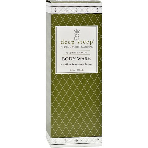 Deep Steep Body Wash Rosemary Mint - 8.45 Fl Oz
