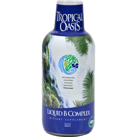 Tropical Oasis Liquid B-complex - 16 Fl Oz