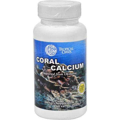 Tropical Oasis Coral Calcium - 60 Capsules