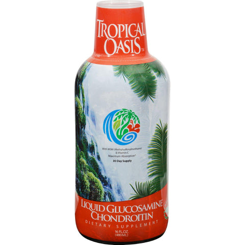 Tropical Oasis Liquid Glucosamine Chondroitin - 16 Fl Oz