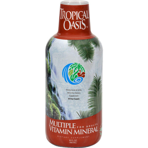 Tropical Oasis Multiple Vitamin Mineral For Adult - 16 Fl Oz