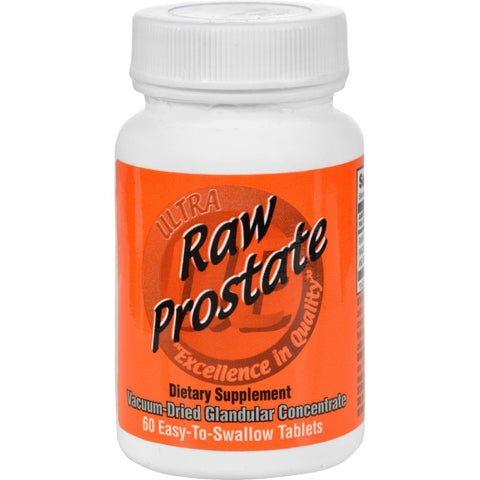 Ultra Glandulars Raw Prostate - 200 Mg - 60 Tablets