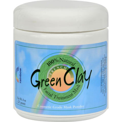Rainbow Research French Green Clay Facial Treatment Mask - 8 Oz