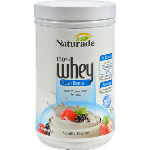 Naturade Whey Protein Booster Vanilla - 12 Oz