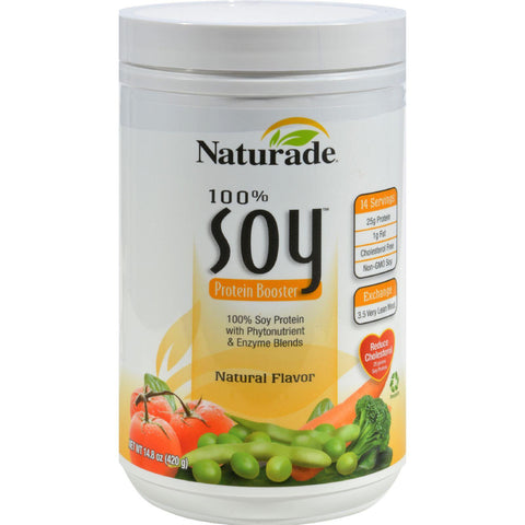 Naturade Soy Protein Booster Natural - 14.8 Oz