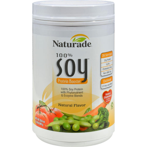 Naturade Soy Protein Booster Natural - 29.6 Oz