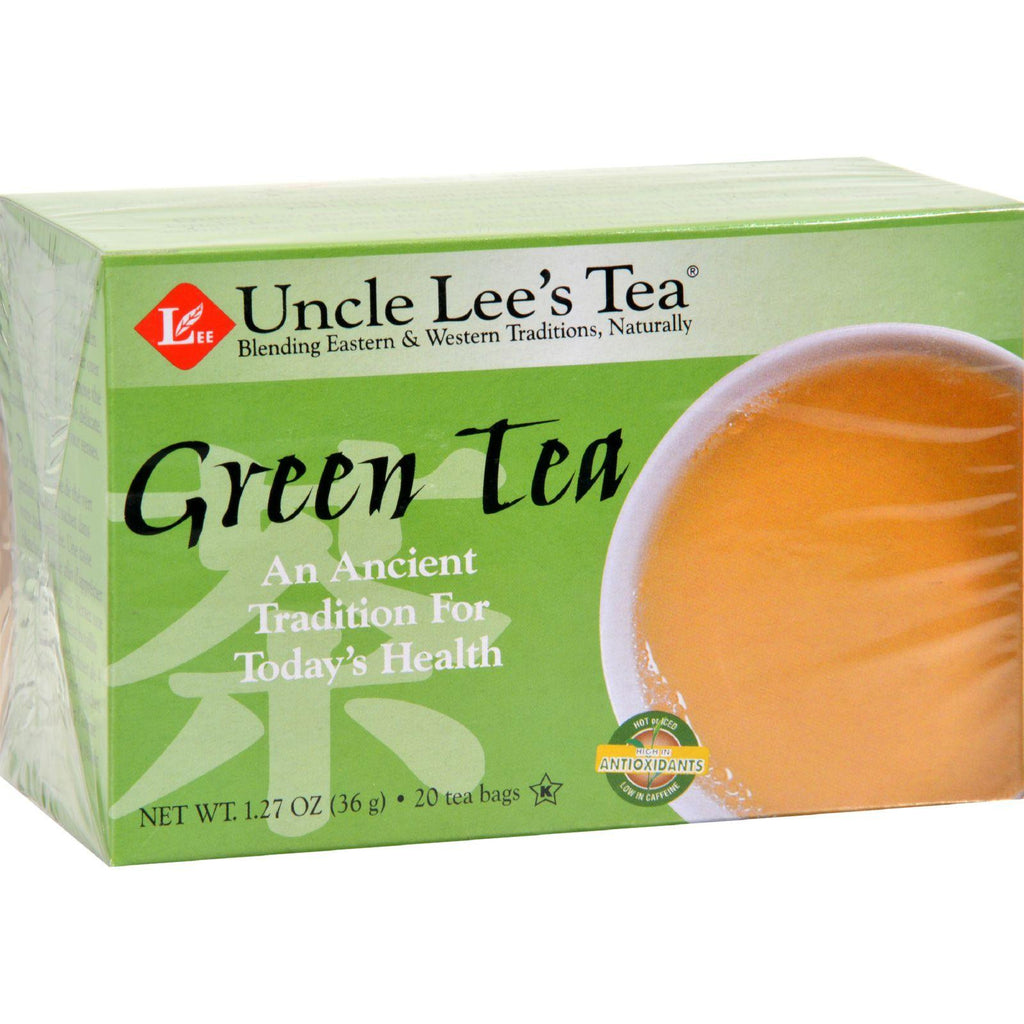 Uncle Lee's Tea Green Tea - Case Of 6 - 20 Bags