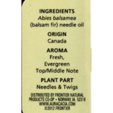 Aura Cacia 100% Pure Essential Oil - Balsam Fir Needle - Elevating - .5 Fl Oz