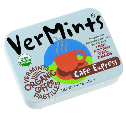 Vermints Pastilles - All Natural - Cafe Express - 1.41 Oz - Case Of 6