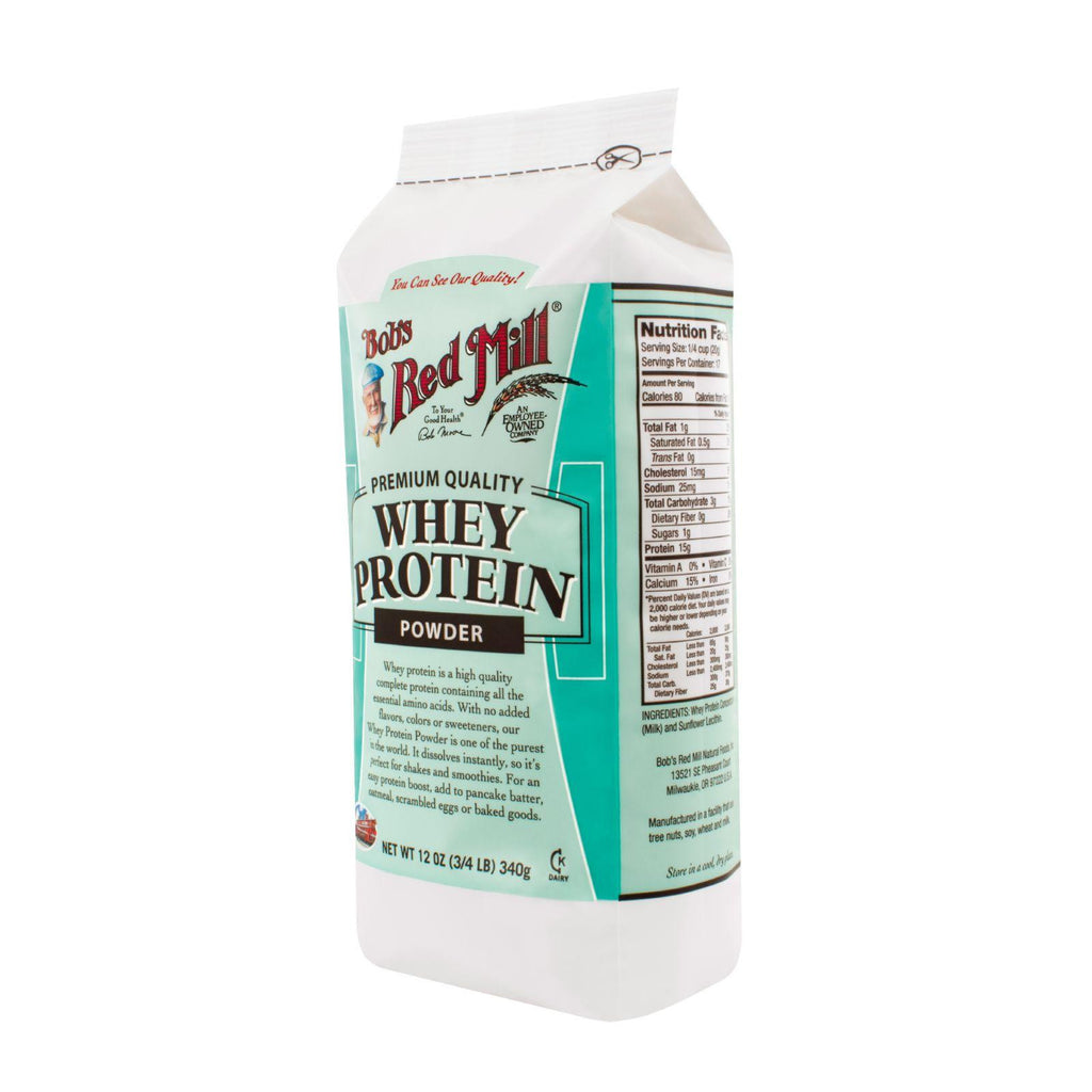 Bob's Red Mill Whey Protein Powder - 12 Oz - Case Of 4