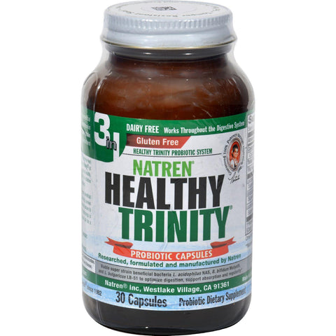 Natren Healthy Trinity Dairy Free - 30 Capsules
