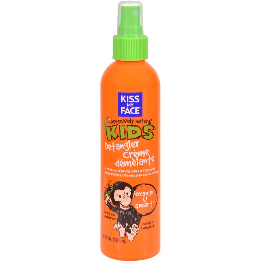 Kiss My Face Kids Detangler Creme Orange U Smart - 8 Fl Oz