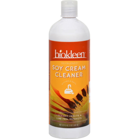 Biokleen Soy Cream Cleaner - Kitchen And Bath - 32 Oz