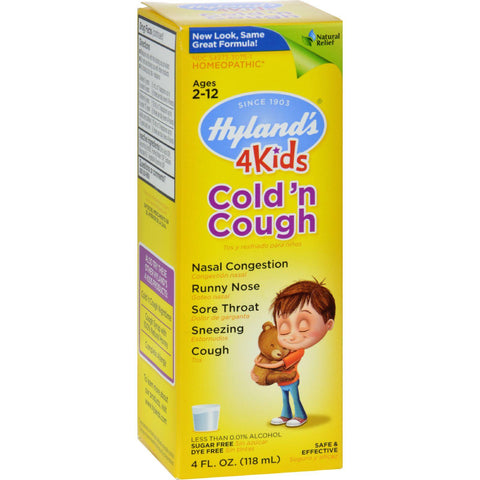 Hyland's Cold 'n Cough 4 Kids - 4 Fl Oz