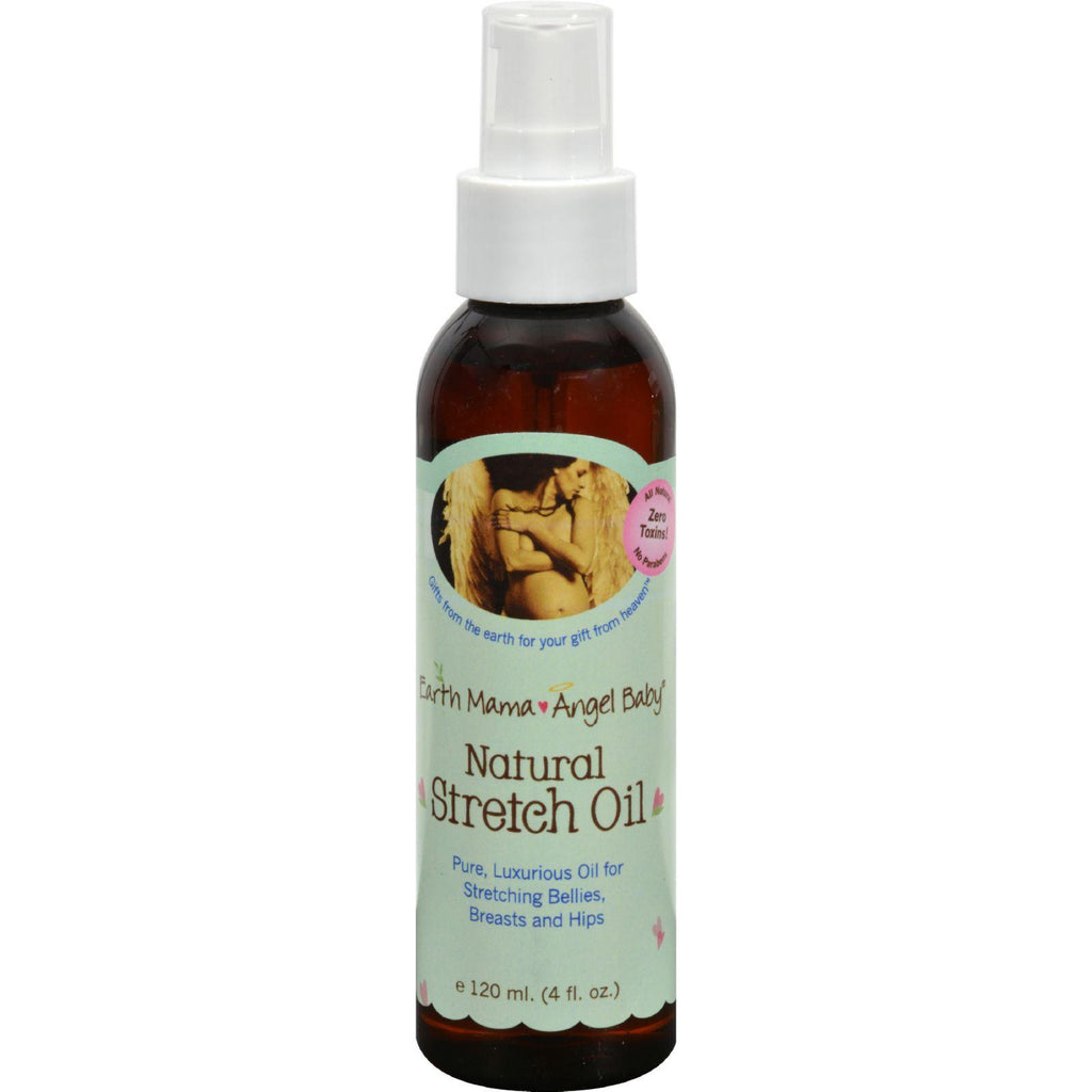 Earth Mama Angel Baby Natural Stretch Oil - 4 Fl Oz