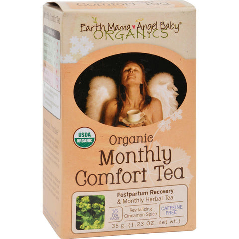 Earth Mama Angel Baby Monthly Comfort Tea - 16 Tea Bags