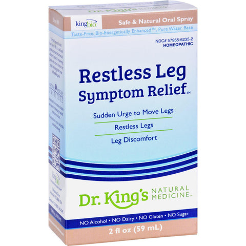 King Bio Homeopathic Restless Leg Syndrome - 2 Fl Oz