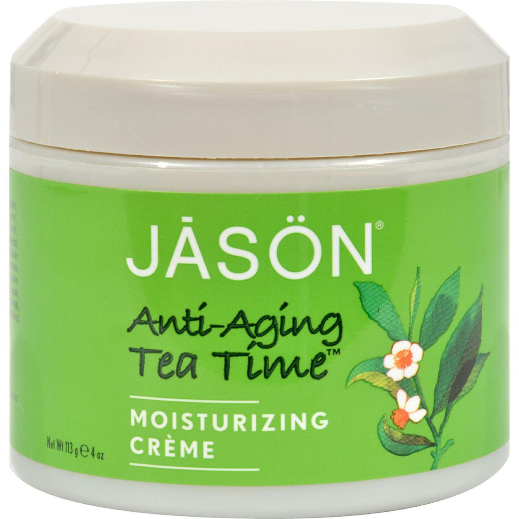 Jason Moisturizing Creme Tea Time Anti-aging - 4 Oz