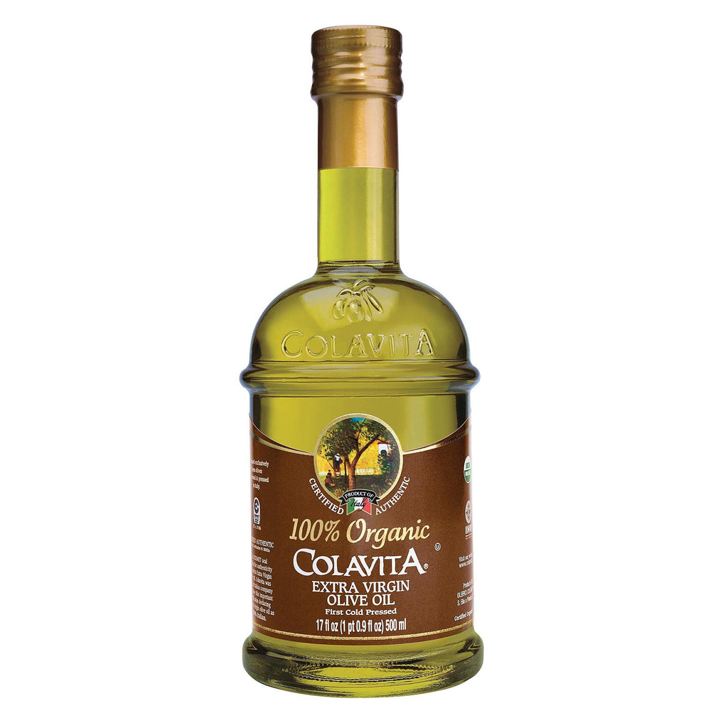 Colavita Organic Extra Virgin Olive Oil - Case Of 6 - 17 Fl Oz.