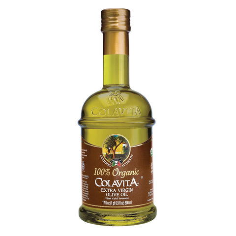 Colavita Organic Extra Virgin Olive Oil - Case Of 6 - 17 Fl Oz.