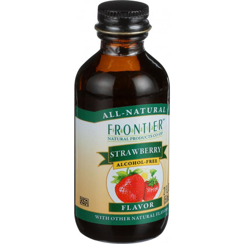 Frontier Herb Strawberry - Alcohol Free - 2 Oz