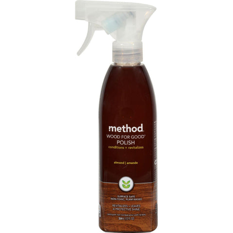 Method Products Wood For Good Spray - Almond - 12 Oz