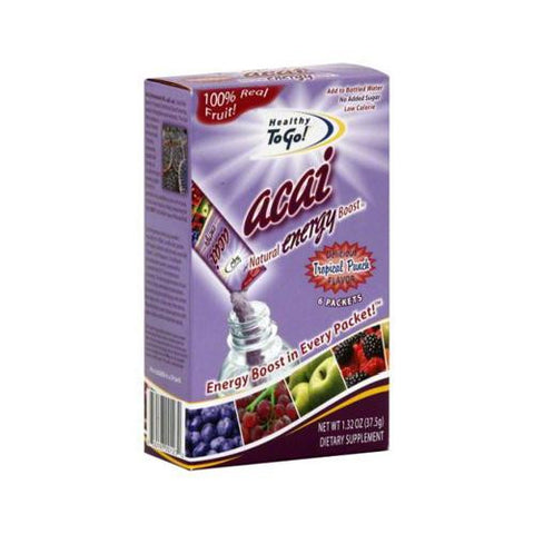 To Go Brands Acai Energy Boost Powder - 6 Packets