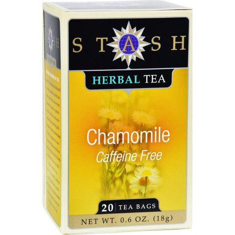 Stash Tea - Herbal - Chamomile - 20 Bags - Case Of 6