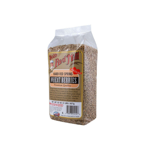 Bob's Red Mill Hard Red Spring Wheat Berries - 32 Oz - Case Of 4