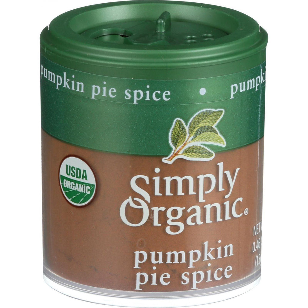 Simply Organic Pumpkin Pie Spice - Organic - .46 Oz - Case Of 6