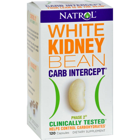 Natrol White Kidney Bean Carb Intercept - 120 Capsules