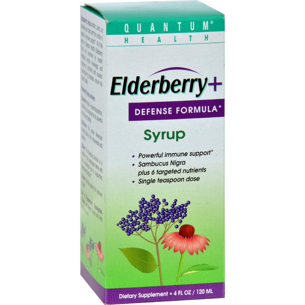 Quantum Elderberry Syrup - 4 Fl Oz