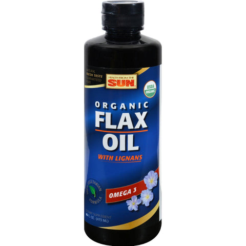 Health From The Sun Omega 3 Flax Lignan Gold - 16 Oz