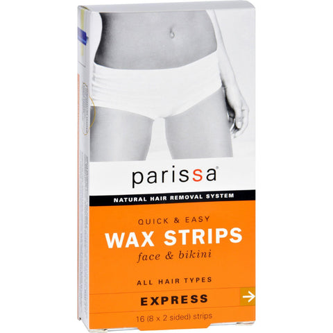 Parissa Wax Strips Face And Bikini - 16 Strips