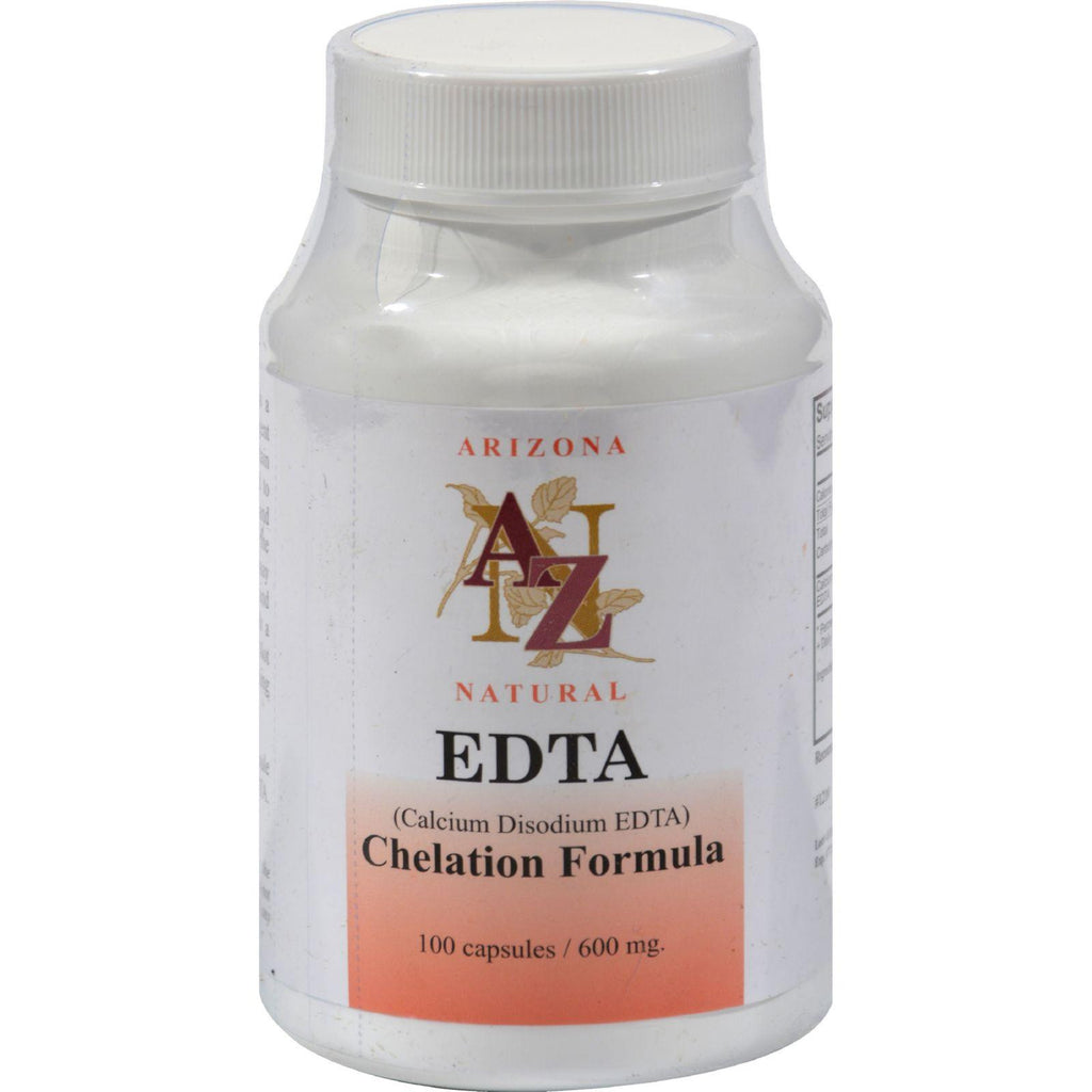 Arizona Natural Resource Calcium Disodium Edta - 500 Mg - 100 Capsules