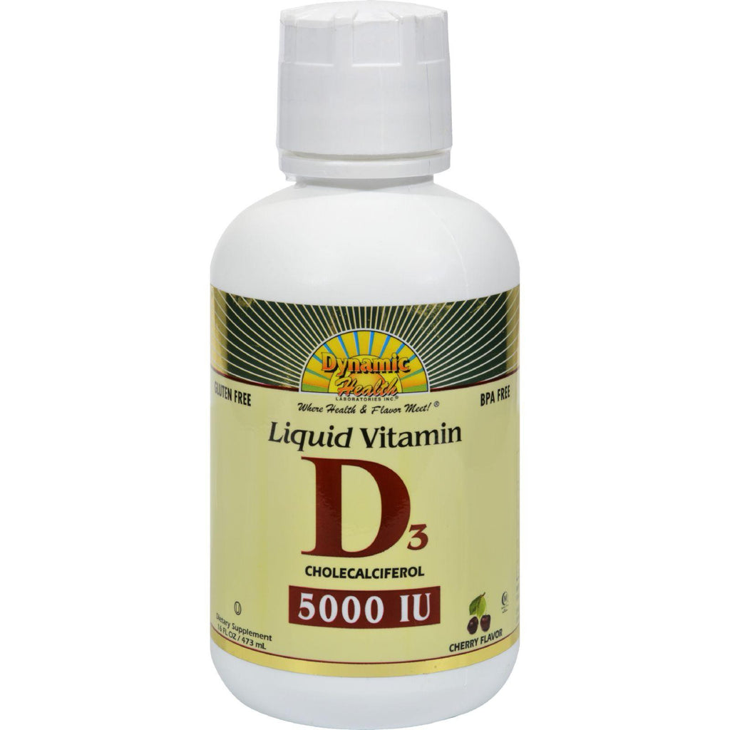 Dynamic Health Liquid Vitamin D3 Cherry - 16 Fl Oz