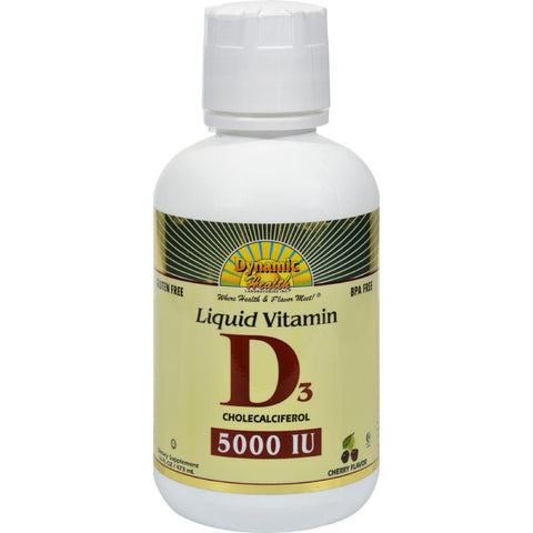 Dynamic Health Liquid Vitamin D3 Cherry - 16 Fl Oz