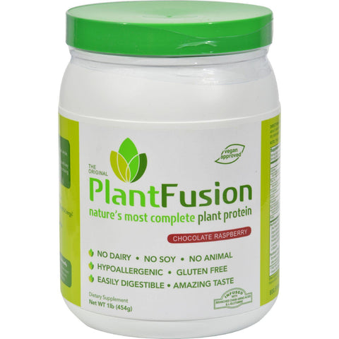 Plantfusion Nature's Most Complete Plant Protein - Chocolate Raspberry - 1 Lb.