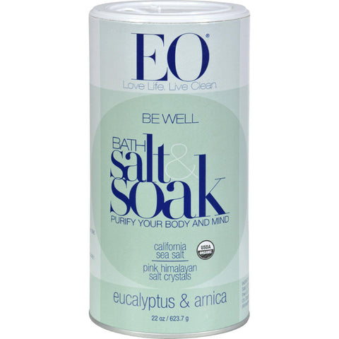 Eo Products Bath Salts Eucalyptus And Arnica - 22 Oz