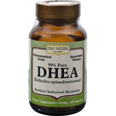 Only Natural Dhea - 99% - 10 Mg - 60 Caps